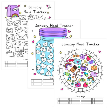 Love-Themed Mood Tracker