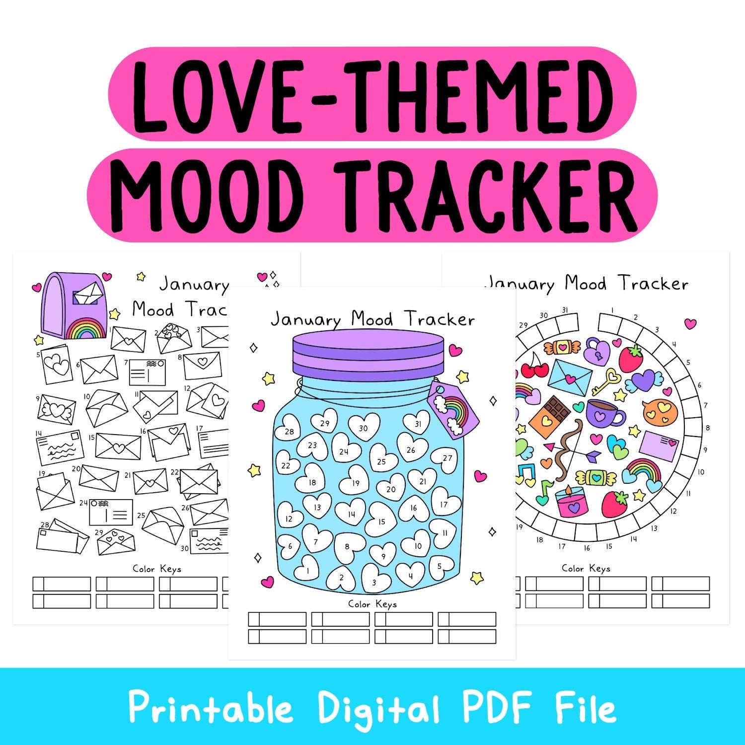 Love-Themed Mood Tracker