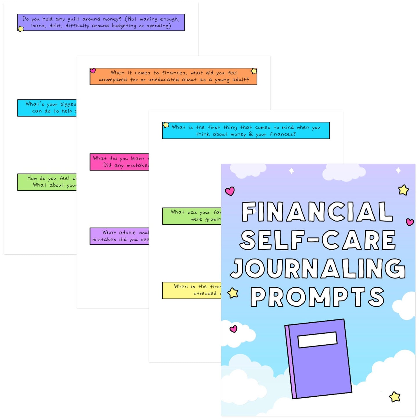 Financial Self-Care Workbook and Planner