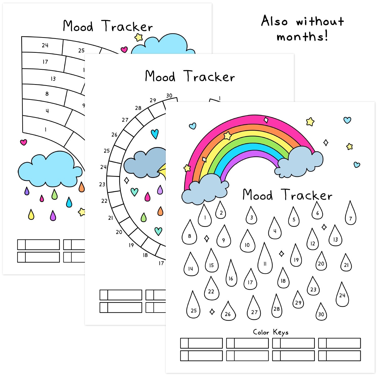 Rainy Rainbow Mood Tracker