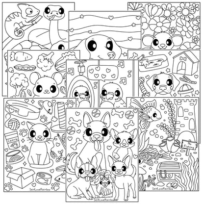 Pet Coloring Pages