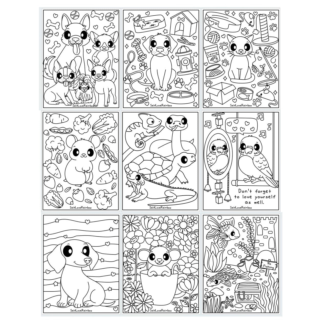 Pet Coloring Pages