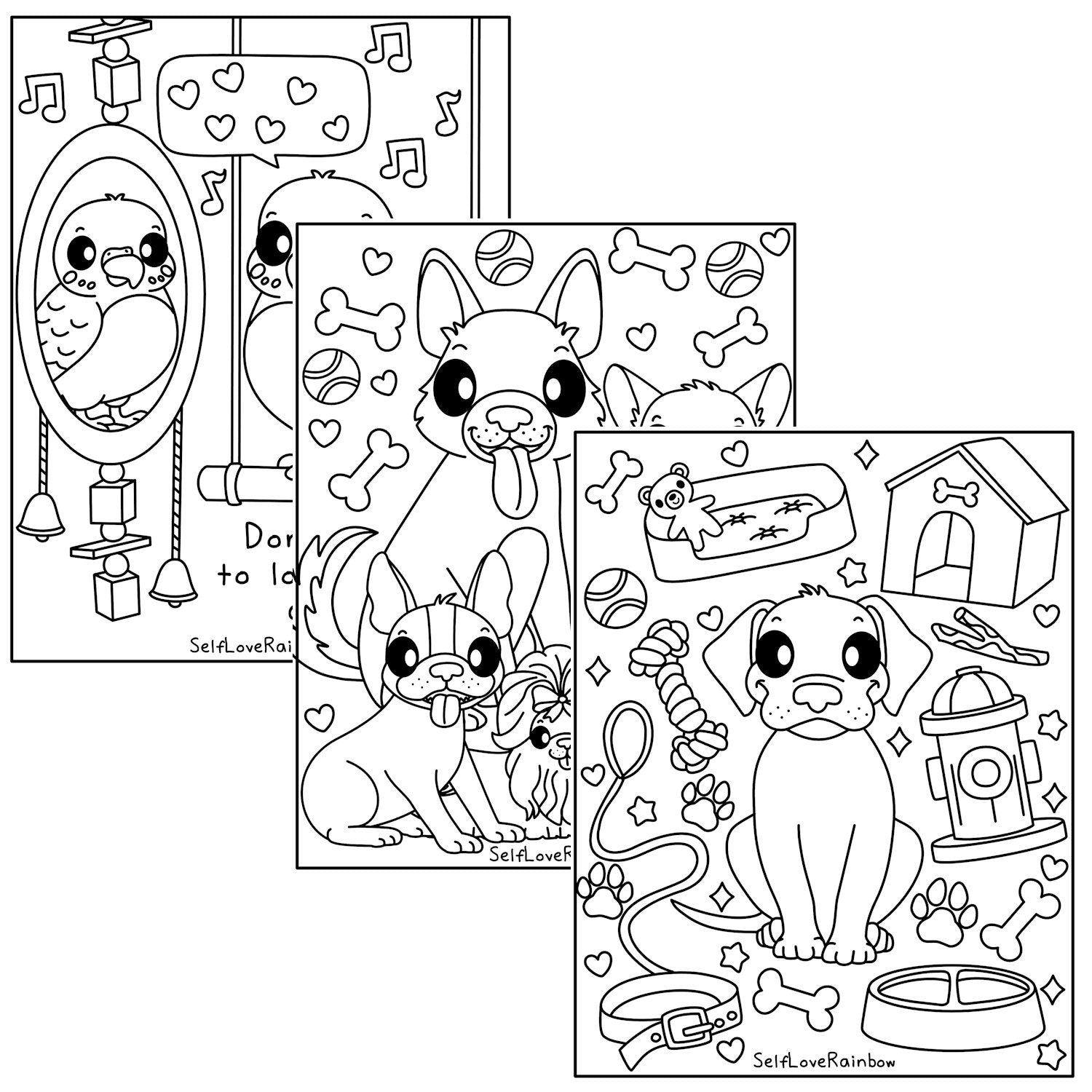 Pet Coloring Pages