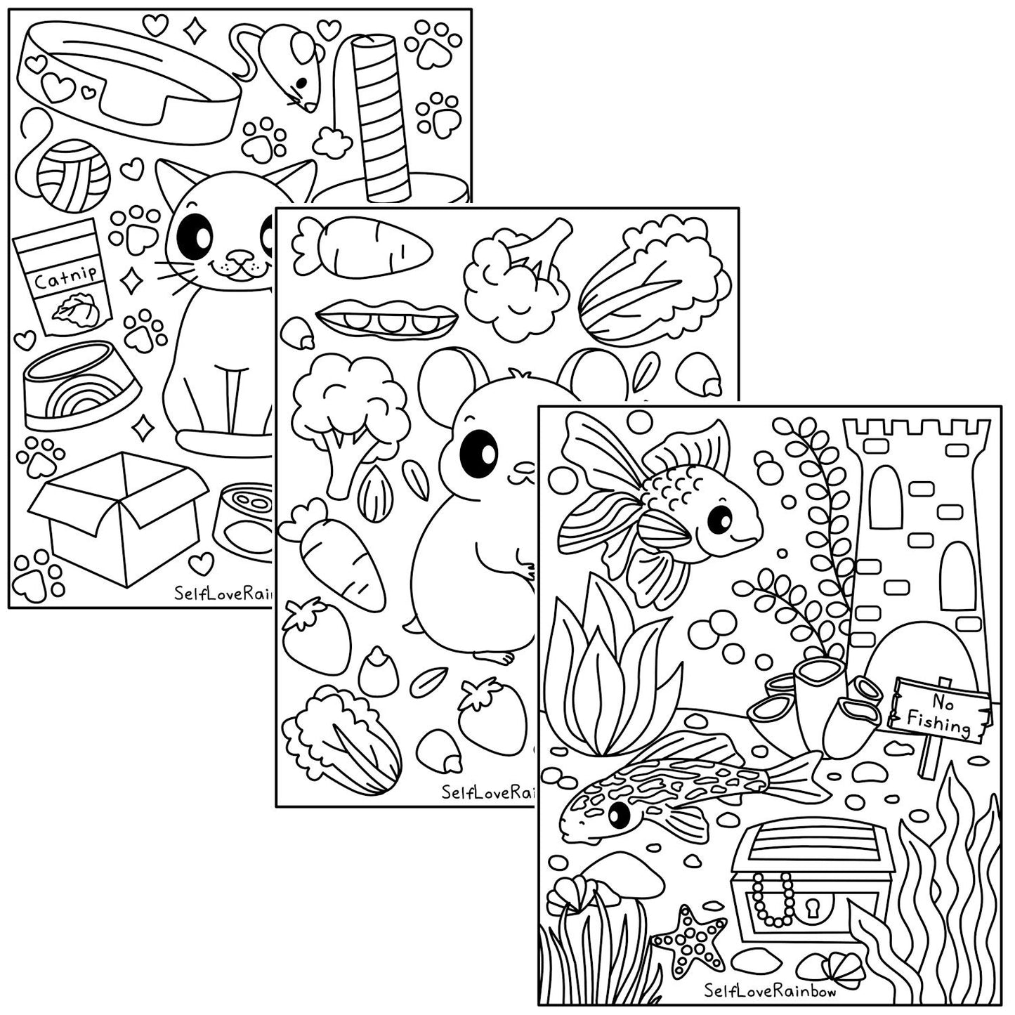 Pet Coloring Pages