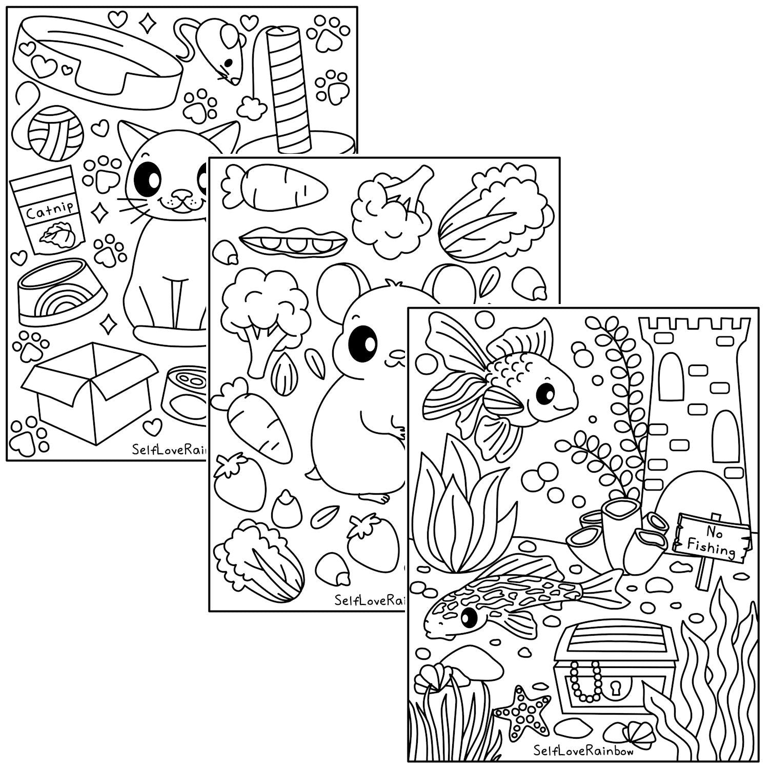 Pet Coloring Pages