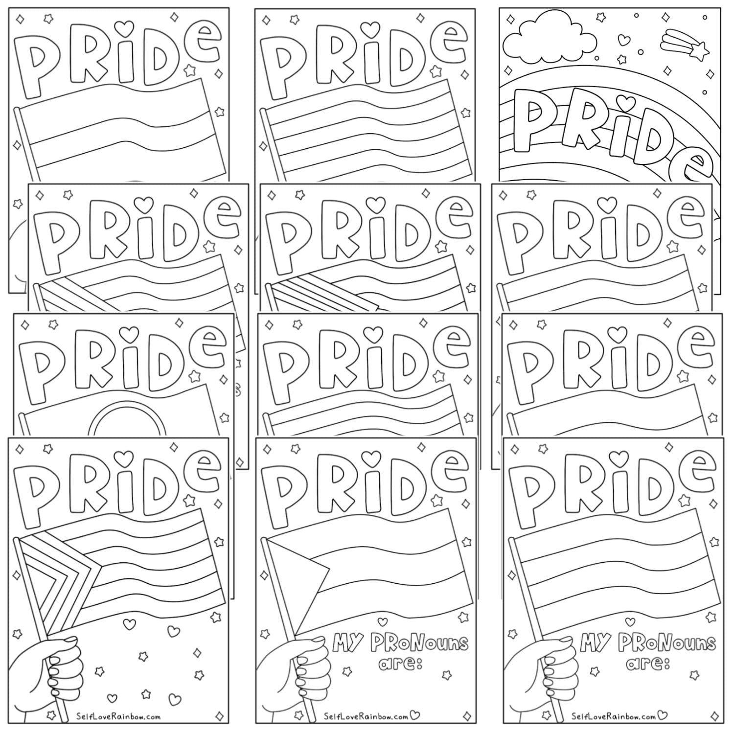 Pride Coloring Pages