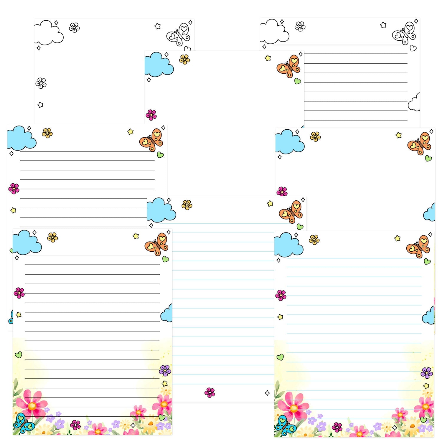 Bundle of Cute Journaling Pages