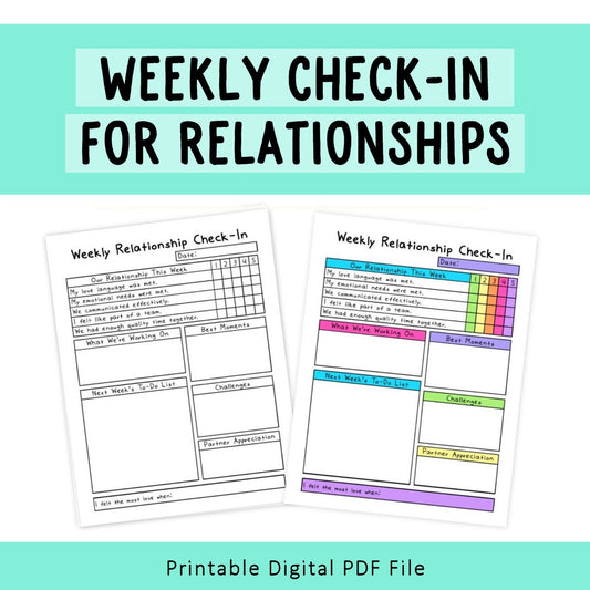 Weekly Relationship Check-In