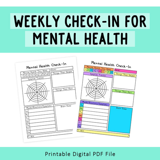 Weekly Mental Health Check-In