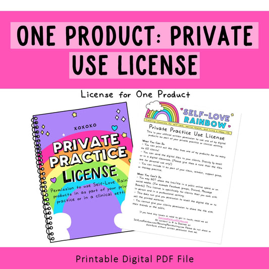 Private Practice Use License: One Product