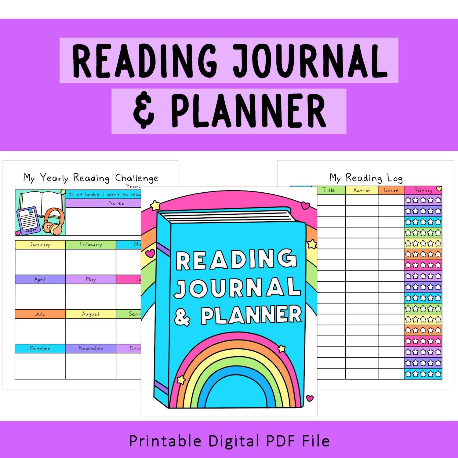 Reading Journal & Planner